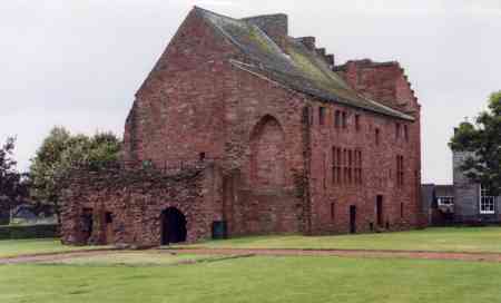 The abbot's house, Arbroath Abbey
